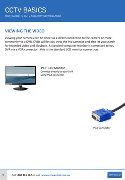 CCTV System Basics Guide | PDF | Closed Circuit Television | Digital ...