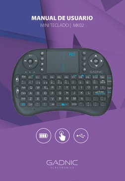 MINI TECLADO |  MK02
