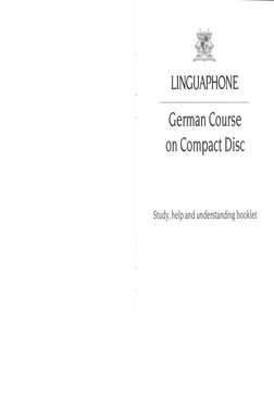 Linguaphone Deutsch - Study Booklet | PDF