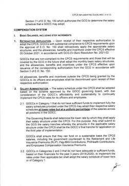 CPCS Implementing Guidelines 2021 | PDF | Salary | Overtime