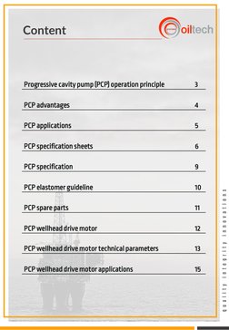 Pcp Information.pdf PCP Specifications and Applications Guide | PDF | Pump | Electric Motor