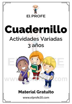 Cuadernillo de Actividades para 3 Años | PDF | Hogar, jardinería y ...