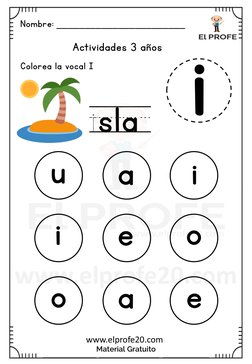 Cuadernillo de Actividades para 3 Años | PDF | Hogar, jardinería y ...