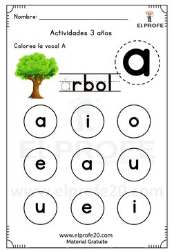 Cuadernillo de Actividades para 3 Años | PDF | Hogar, jardinería y ...