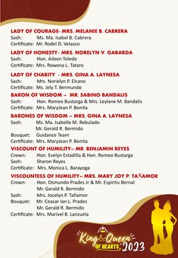 Sample Program For Coronation Rites Coronation Program for King & Queen 2023 | PDF | Lady | Medieval Law
