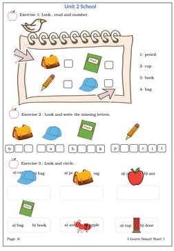 Smart Start 1 Workbook Exercises | PDF