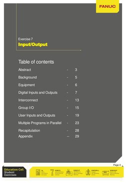 Fanuc Robot I/O Configuration Guide | PDF | Input/Output | Robot