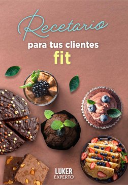 Recetario
ﬁt
para tus clientes
