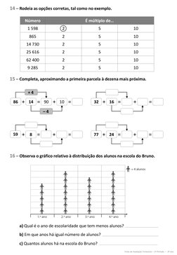 Ficha de Avaliação 3º Ano - 1º Período | PDF