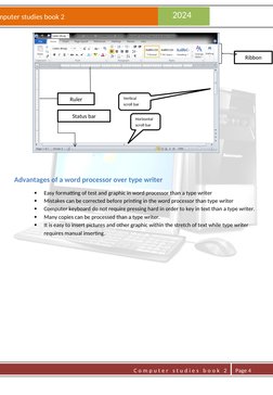 KLB Computer Studies Book 2 PDF | PDF | Microsoft Word | Computer Keyboard