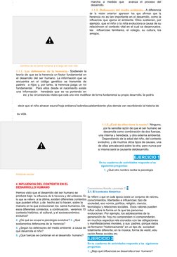 l
a
i
r
Cambios de los seres humanos a lo largo del ciclo vital
1.1.1. Los defensores de la herencia.- Sostienen la
teoría de