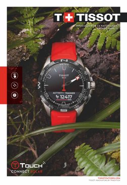 TISSOTWATCHES.COM
TISSOT, INNOVATORS BY TRADITION
