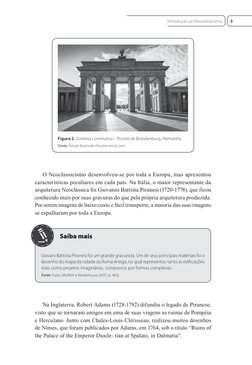 Figura 2. Simetria construtiva – Portão de Brandenburg, Alemanha.
Fonte: Patryk Kosmider/Shutterstock.com.
O Neoclassicismo d