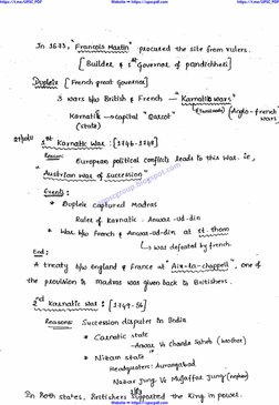 Modern History Handwritten Notes PDF | PDF