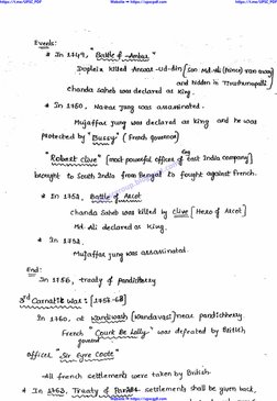 Modern History Handwritten Notes PDF | PDF