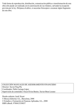 Toda forma de reproducción, distribución, comunicación pública o transformación de esta 
obra sólo puede ser realizada con