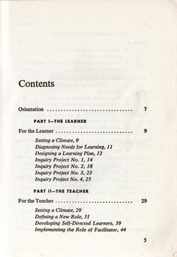Self Directed Learning - A Guide For Learners and Teachers - Malcolm ...
