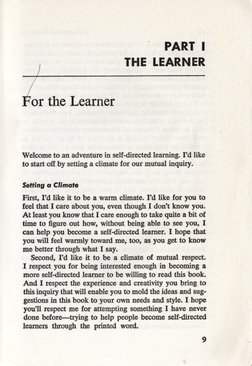 Self Directed Learning - A Guide For Learners and Teachers - Malcolm ...