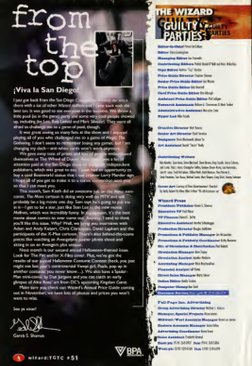 Contributing Editors Patrick Daniel O'Neill and Marc Wilkofsky 
Creative Director Mott Tierney 
Senior Art Director Brad Foun