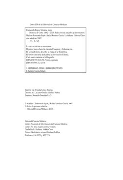 44444
Edición: Lic. Caridad López Jiménez
Diseño: Ac. Luciano Ortelio Sánchez Núñez
Emplane: Amarelis González La O
© Marlene