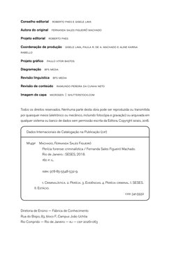 Conselho editorial  roberto paes e gisele lima 
Autora do original  fernanda sales figueiró machado
Projeto editorial  robert