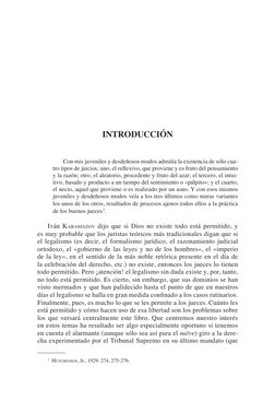 INTRODUCCIÓN
Con mis juveniles y desdeñosos modos admitía la existencia de sólo cua-
tro tipos de juicios; uno, el reﬂ exivo,