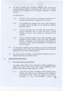 Revised SGL Accreditation Procedures | PDF | Evaluation | Customs