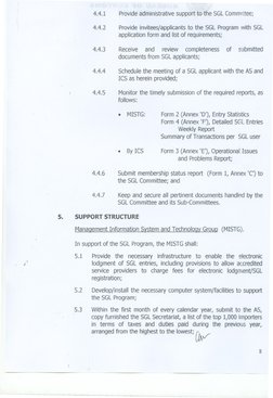 Revised SGL Accreditation Procedures | PDF | Evaluation | Customs