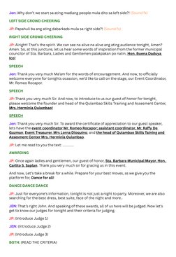 Acquaintance Party Hosting Script | PDF | Sports & Recreation | Art