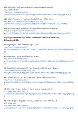 Playwright Automation with Java Guide | PDF