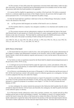 11
(b) The secretary of state shall contact the organization concerned which shall submit, within ten days
after such notice,