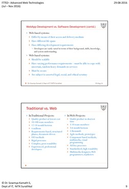 Web Engineering (Lecture Notes) | PDF | Web Application | Websites