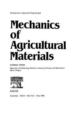 ジオブレイク80S -UL1- Mechanics of Agricultural Materials PDF | PDF | Viscoelasticity