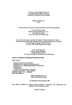 Mechanics of Agricultural Materials PDF | PDF | Viscoelasticity