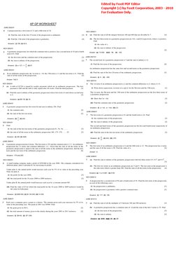 AP and GP Questions Worksheet | PDF | Arithmetic | Mathematical Objects