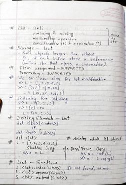 Revision Notes - Chapter 2 Python Revision Tour 2 - CBSE Computer ...
