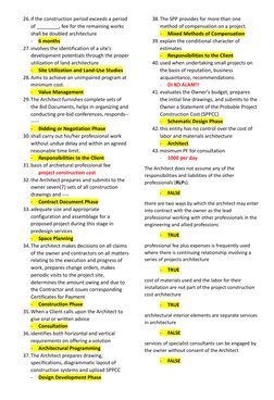 Architect Responsibilities and Fees Overview | PDF | Architect ...