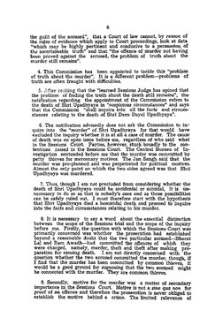 6 
the guilt of the accused", that a Court of law cannot, by reason of 
the rules of evidence whi!!h apply to Court proceedin