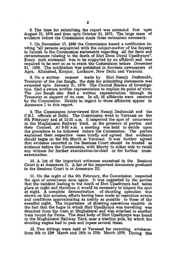 3 
6. The time for submitting the report was extended first upto 
August 31, 1970 and then upto October 31, 1970. The large m