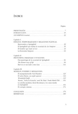 ÍNDICE
Página
PRESENTACIÓN  . . . . . . . . . . . . . . . . . . . . . . . . . . . . . . . . . . . . . . . . 7
INTRODUCCIÓN .