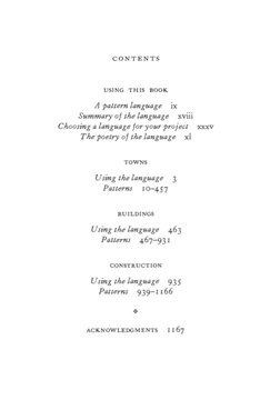 Alexander, Christopher (1977) A Pattern Language | PDF