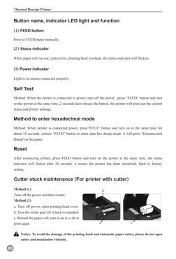 XP 58 Thermal Printer User Manual | PDF