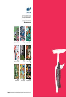 Cómic on fire es una publicación de Editorial Mongolia para Movistar+. Impreso en Impuls 45 Gráfica en abril de 2018. BCN
ON