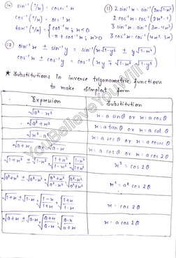 (11) 2 sin': sim'(211-
2 cos'
tos"(2»-1)
3 sin' : Sin' (3-s)
Sin
/%): cosec
COS (/
se
ta'(1/ Cot
»<0
-TtCot'n HO
3