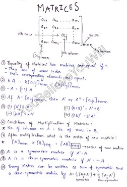 MATRICE S
a
ith rowo
TO OS
Am
m
-mn JMxR
Column
1th column
1Jmxn
Oquoliy
Matrites: Too matrices ae equal i
-They