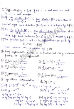 Difaentabikity
Let )
is
e al unt tion and
is ara numbe
) 44
) Af lim la+h)-46) i.e. im lath)-{0) exids then it
ha0
ath