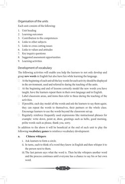 2
Organisation of the units
Each unit consists of the following:
1.	 Unit heading 
2.	 Learning outcomes
3.	 Contribution to