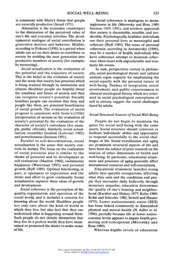 Keyes' Five Dimensions of Social Well-Being | PDF | Well Being ...