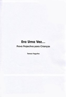 Erq Umq Vgzrrr
Provq Projectivq pqro Crionços
Teresq Fogulho
