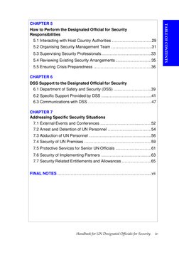Handbook Security For Security Officials | PDF | Risk | United Nations